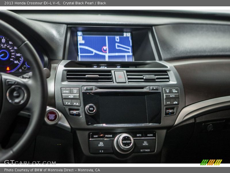 Crystal Black Pearl / Black 2013 Honda Crosstour EX-L V-6