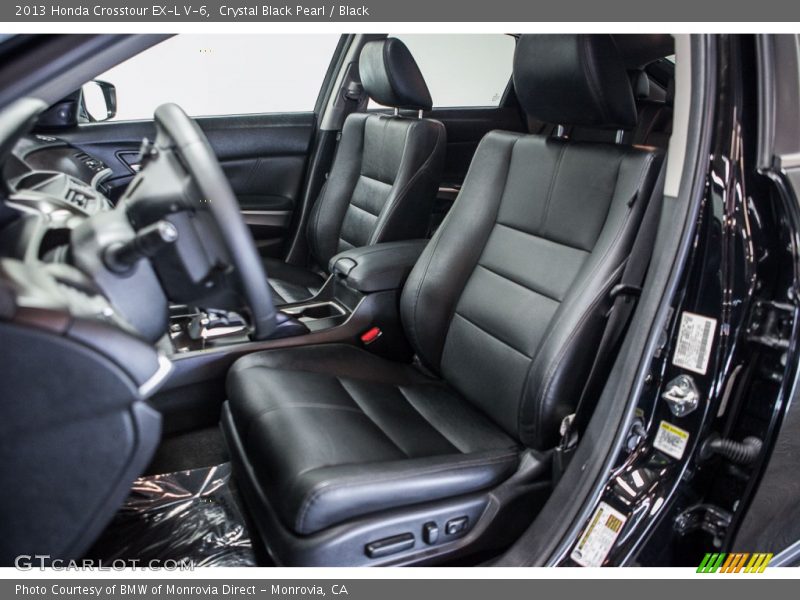 Crystal Black Pearl / Black 2013 Honda Crosstour EX-L V-6