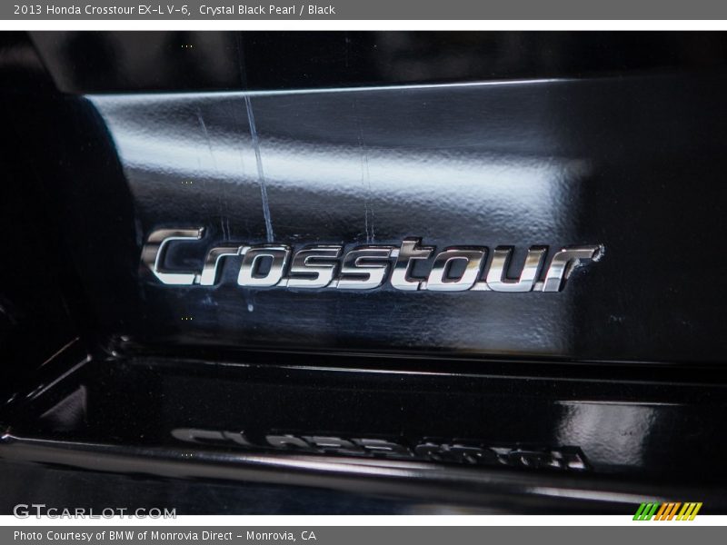 Crystal Black Pearl / Black 2013 Honda Crosstour EX-L V-6