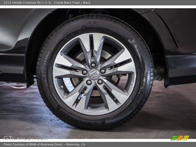 Crystal Black Pearl / Black 2013 Honda Crosstour EX-L V-6