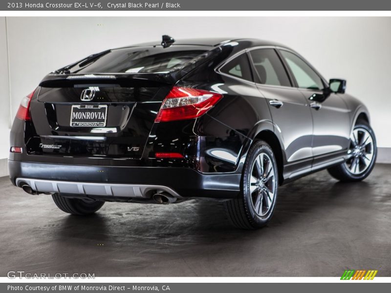 Crystal Black Pearl / Black 2013 Honda Crosstour EX-L V-6