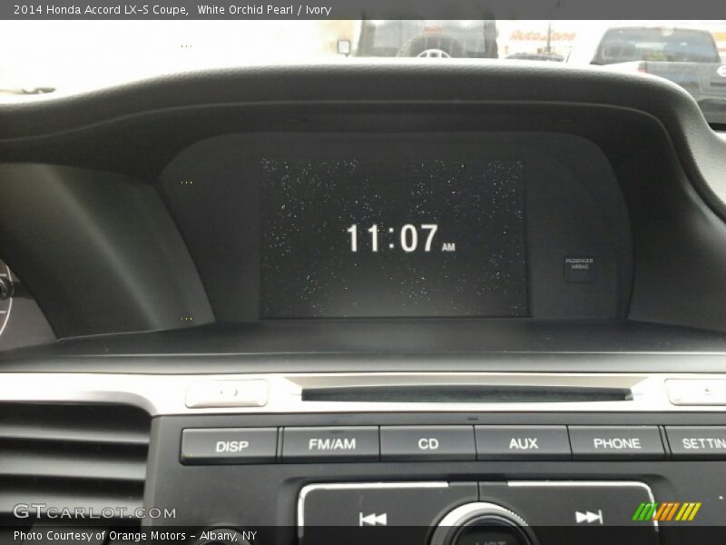 White Orchid Pearl / Ivory 2014 Honda Accord LX-S Coupe