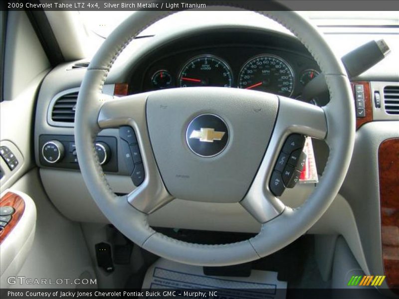 Silver Birch Metallic / Light Titanium 2009 Chevrolet Tahoe LTZ 4x4