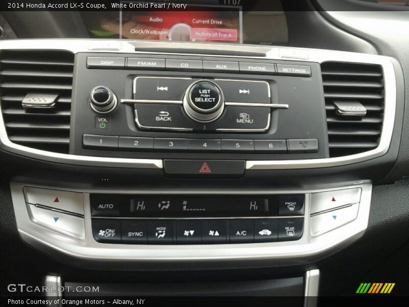 White Orchid Pearl / Ivory 2014 Honda Accord LX-S Coupe