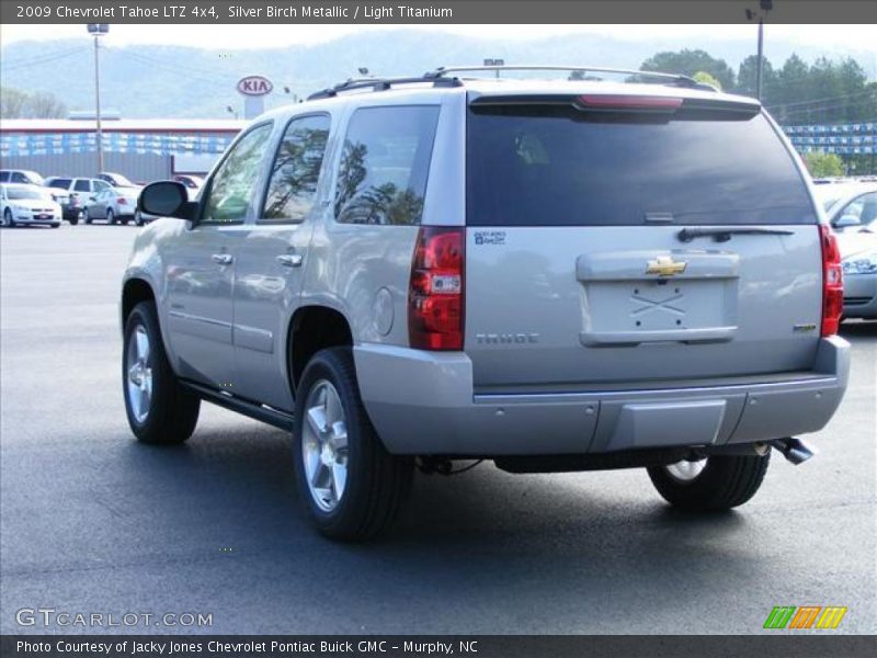 Silver Birch Metallic / Light Titanium 2009 Chevrolet Tahoe LTZ 4x4