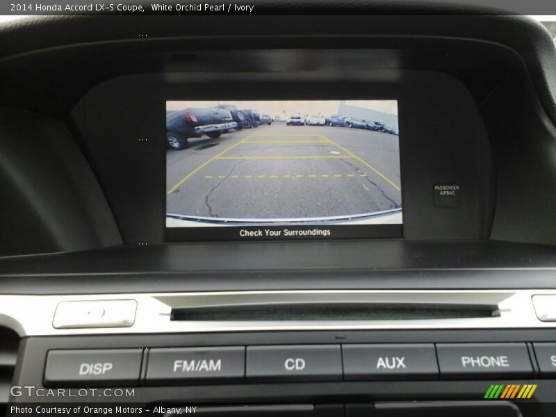 White Orchid Pearl / Ivory 2014 Honda Accord LX-S Coupe