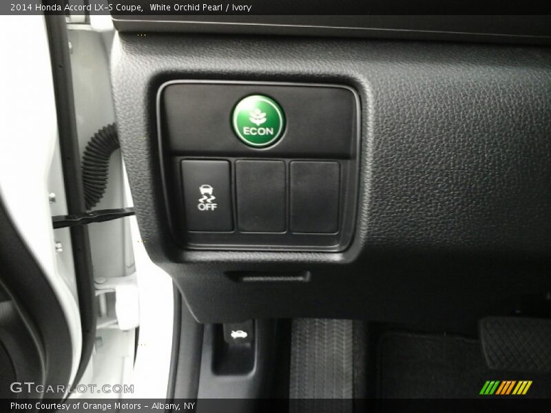 White Orchid Pearl / Ivory 2014 Honda Accord LX-S Coupe