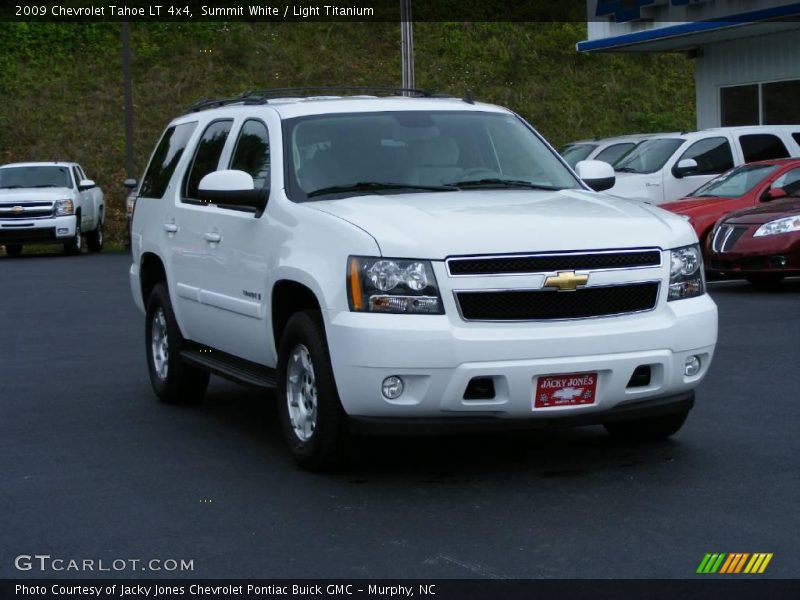 Summit White / Light Titanium 2009 Chevrolet Tahoe LT 4x4
