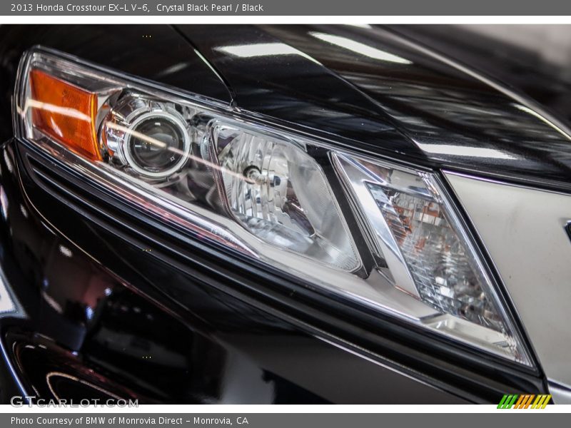 Crystal Black Pearl / Black 2013 Honda Crosstour EX-L V-6
