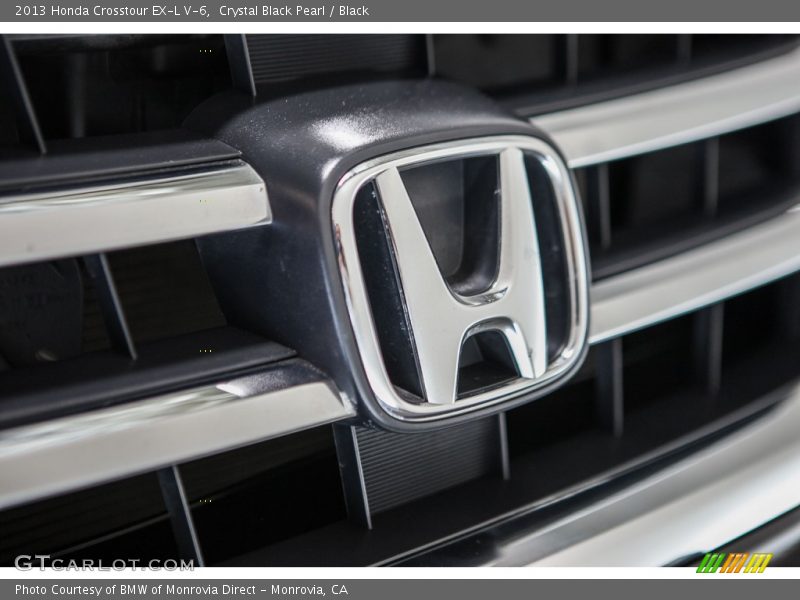 Crystal Black Pearl / Black 2013 Honda Crosstour EX-L V-6