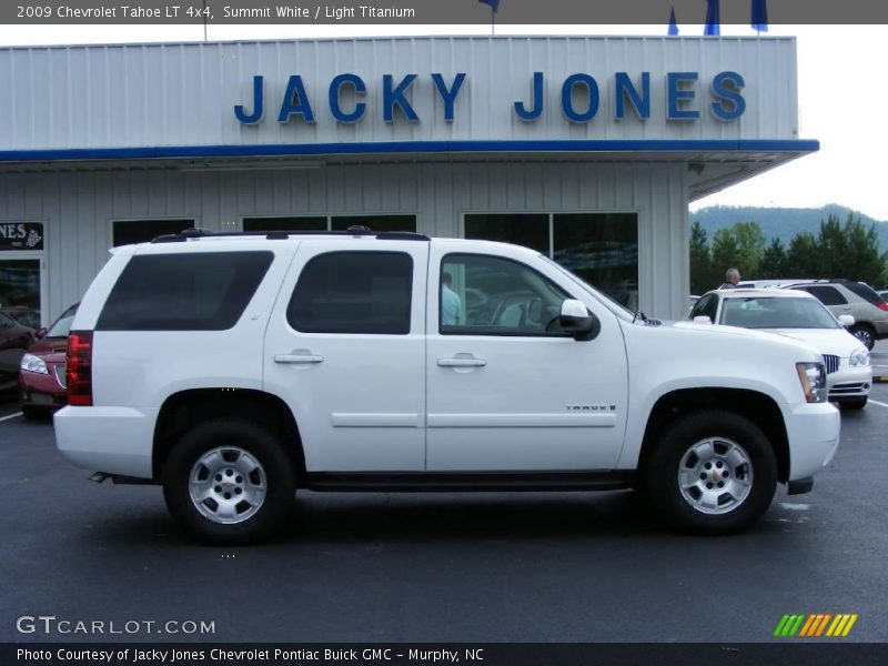 Summit White / Light Titanium 2009 Chevrolet Tahoe LT 4x4