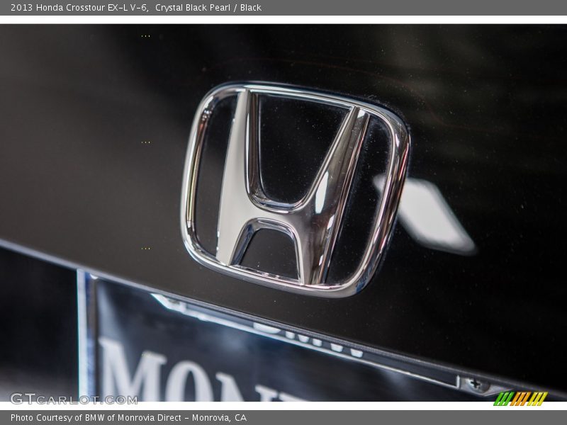 Crystal Black Pearl / Black 2013 Honda Crosstour EX-L V-6