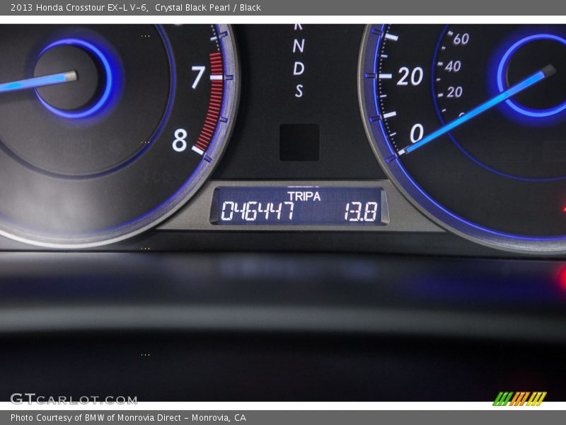 Crystal Black Pearl / Black 2013 Honda Crosstour EX-L V-6