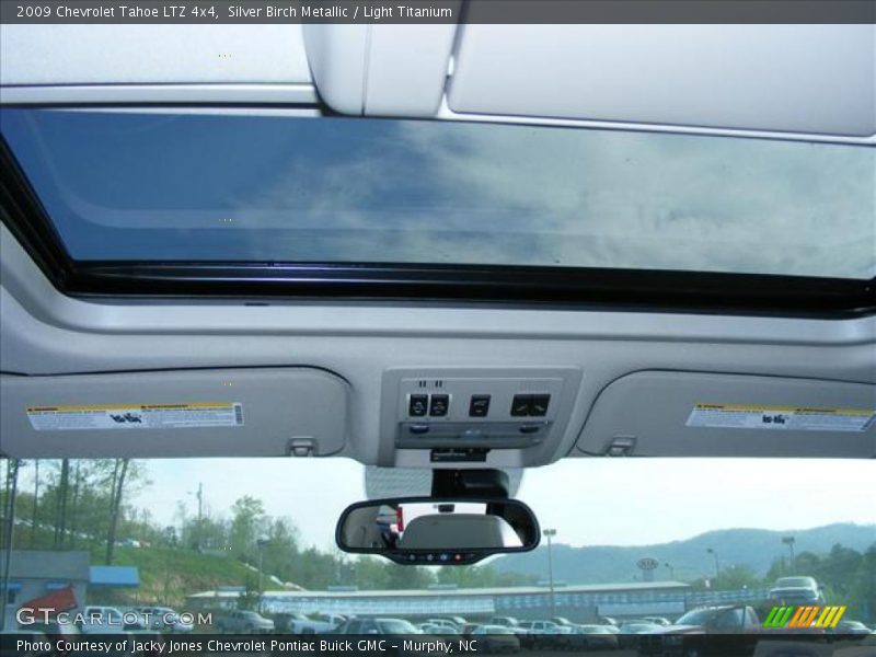Silver Birch Metallic / Light Titanium 2009 Chevrolet Tahoe LTZ 4x4