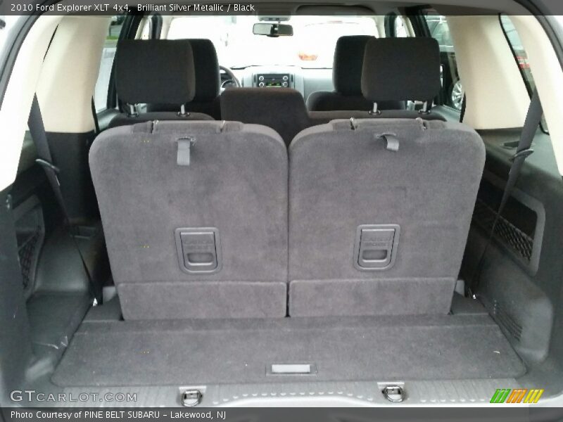 Brilliant Silver Metallic / Black 2010 Ford Explorer XLT 4x4