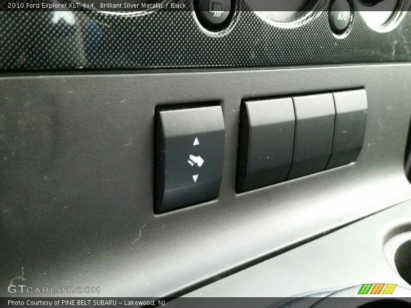 Brilliant Silver Metallic / Black 2010 Ford Explorer XLT 4x4