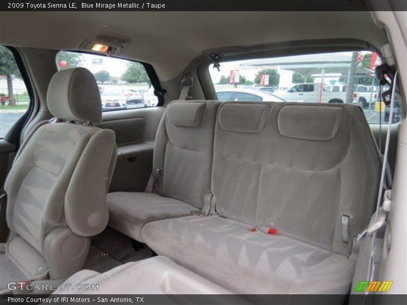 Blue Mirage Metallic / Taupe 2009 Toyota Sienna LE
