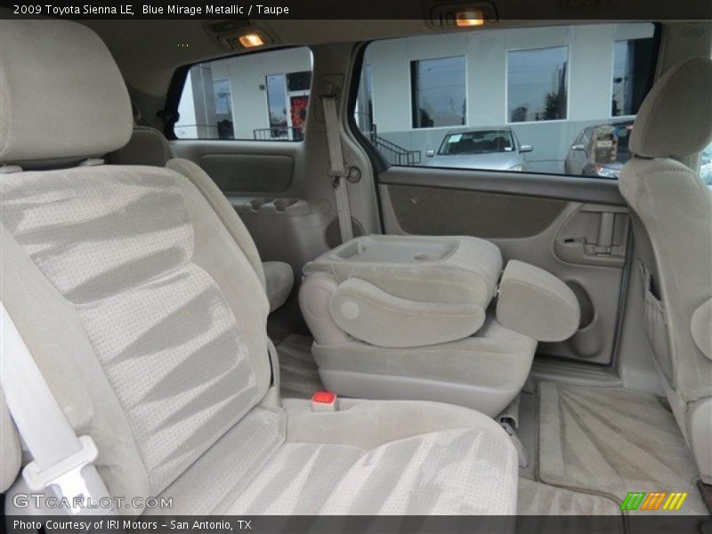 Blue Mirage Metallic / Taupe 2009 Toyota Sienna LE