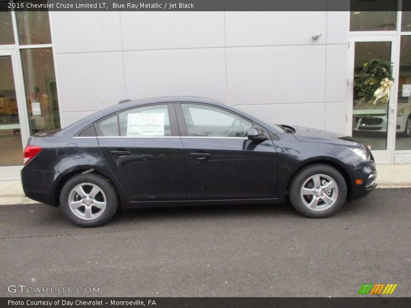 Blue Ray Metallic / Jet Black 2016 Chevrolet Cruze Limited LT
