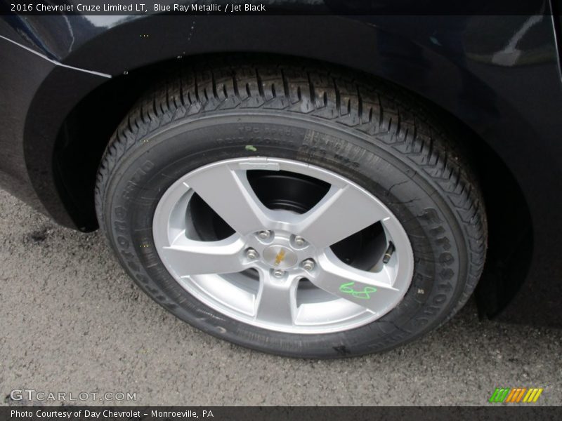 Blue Ray Metallic / Jet Black 2016 Chevrolet Cruze Limited LT