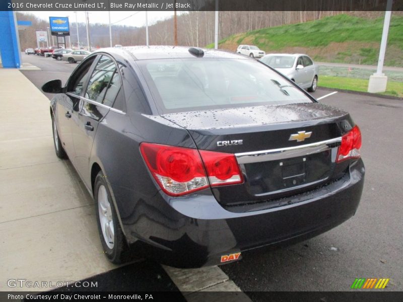 Blue Ray Metallic / Jet Black 2016 Chevrolet Cruze Limited LT