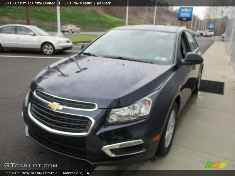Blue Ray Metallic / Jet Black 2016 Chevrolet Cruze Limited LT