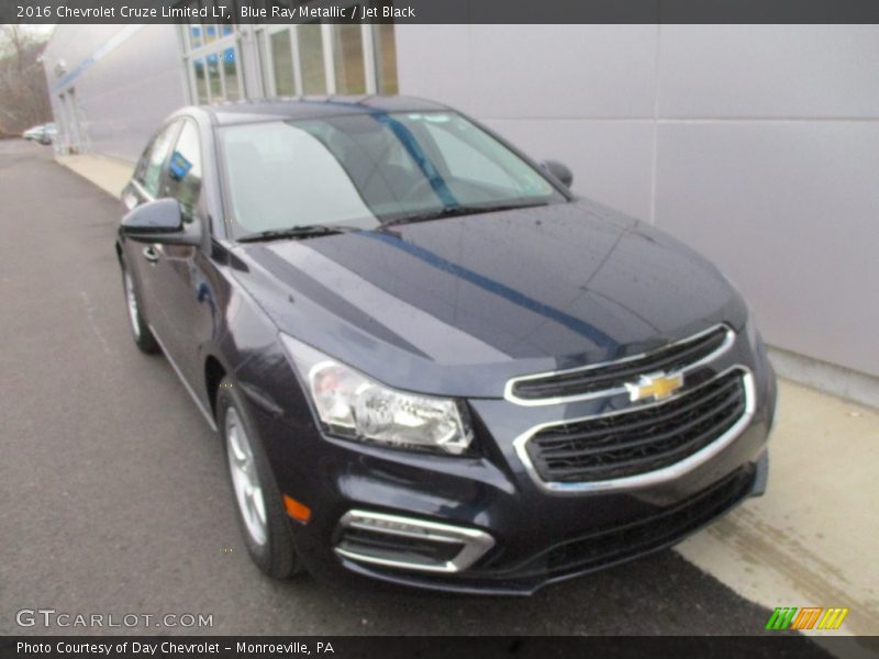 Blue Ray Metallic / Jet Black 2016 Chevrolet Cruze Limited LT