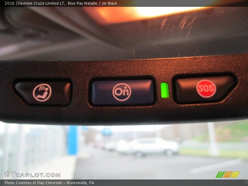 Blue Ray Metallic / Jet Black 2016 Chevrolet Cruze Limited LT