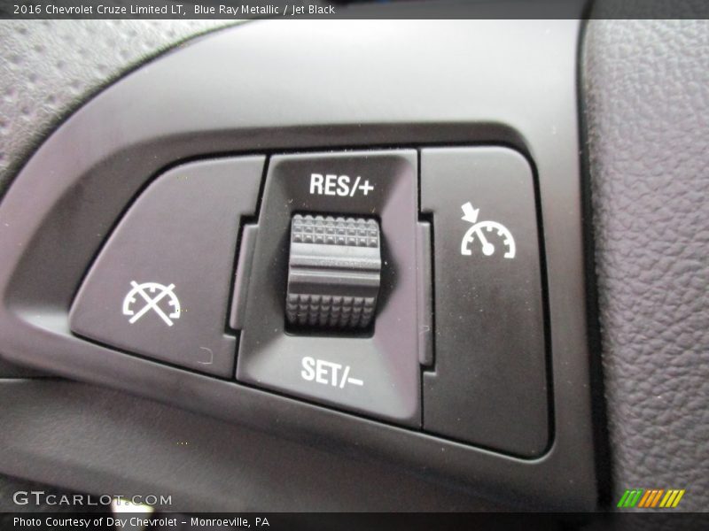 Blue Ray Metallic / Jet Black 2016 Chevrolet Cruze Limited LT