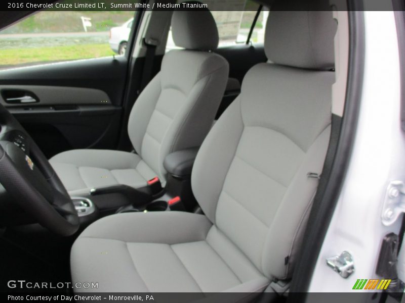 Summit White / Medium Titanium 2016 Chevrolet Cruze Limited LT
