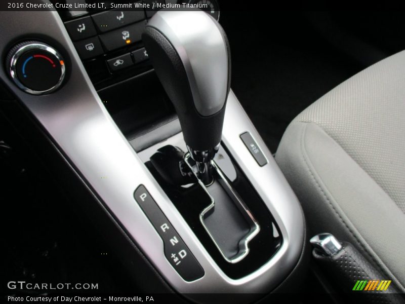 Summit White / Medium Titanium 2016 Chevrolet Cruze Limited LT