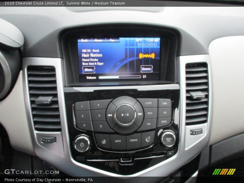 Summit White / Medium Titanium 2016 Chevrolet Cruze Limited LT