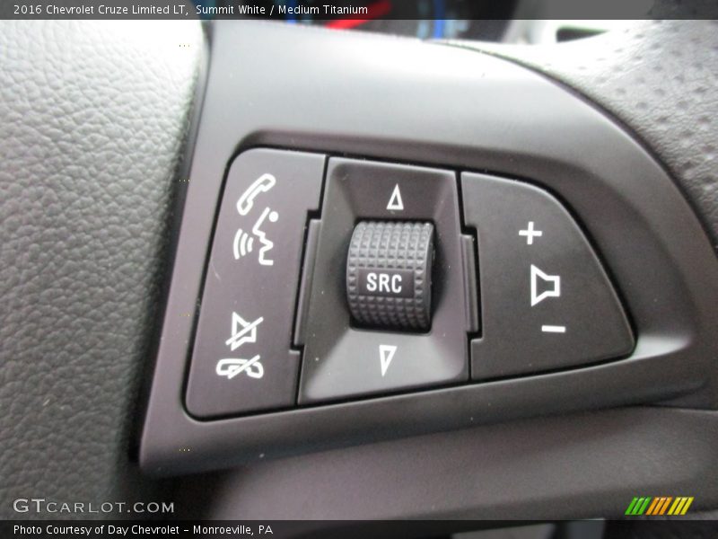 Summit White / Medium Titanium 2016 Chevrolet Cruze Limited LT