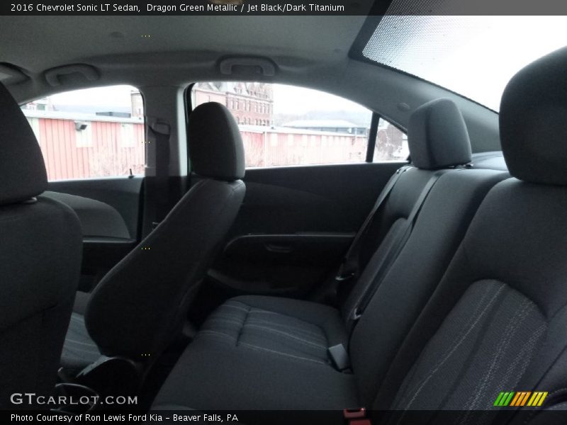 Dragon Green Metallic / Jet Black/Dark Titanium 2016 Chevrolet Sonic LT Sedan