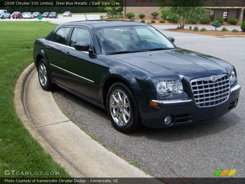 Steel Blue Metallic / Dark Slate Gray 2008 Chrysler 300 Limited