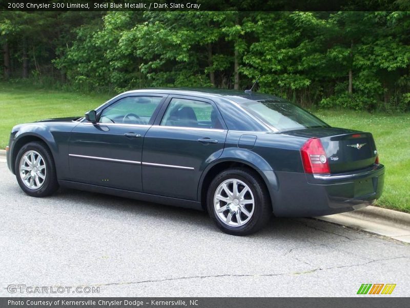 Steel Blue Metallic / Dark Slate Gray 2008 Chrysler 300 Limited