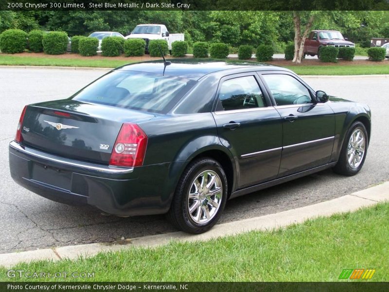 Steel Blue Metallic / Dark Slate Gray 2008 Chrysler 300 Limited