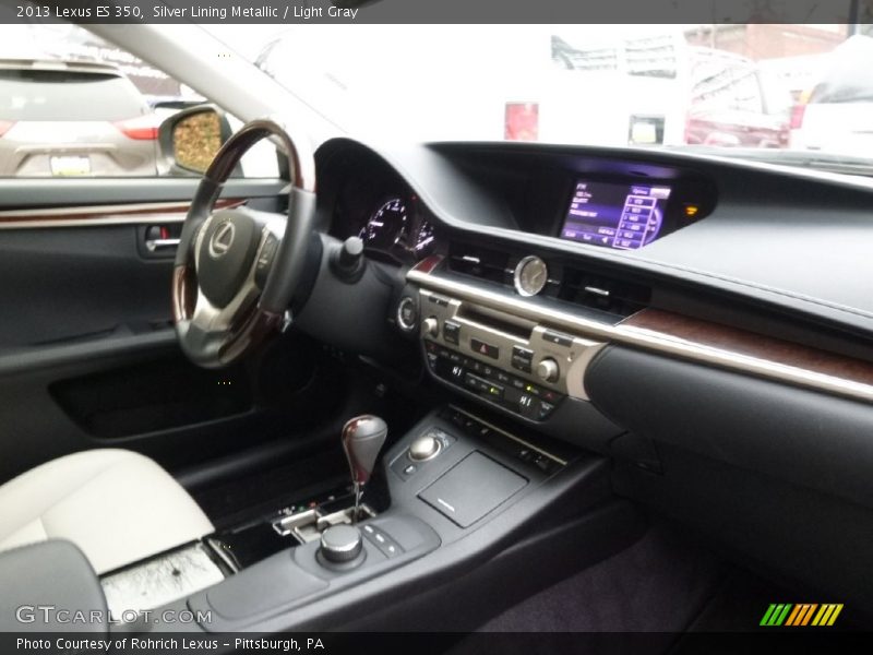 Silver Lining Metallic / Light Gray 2013 Lexus ES 350