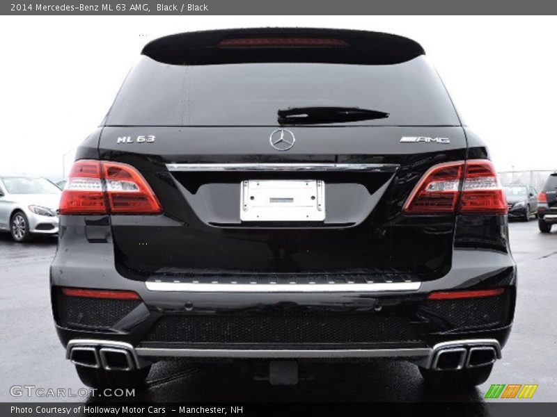 Black / Black 2014 Mercedes-Benz ML 63 AMG