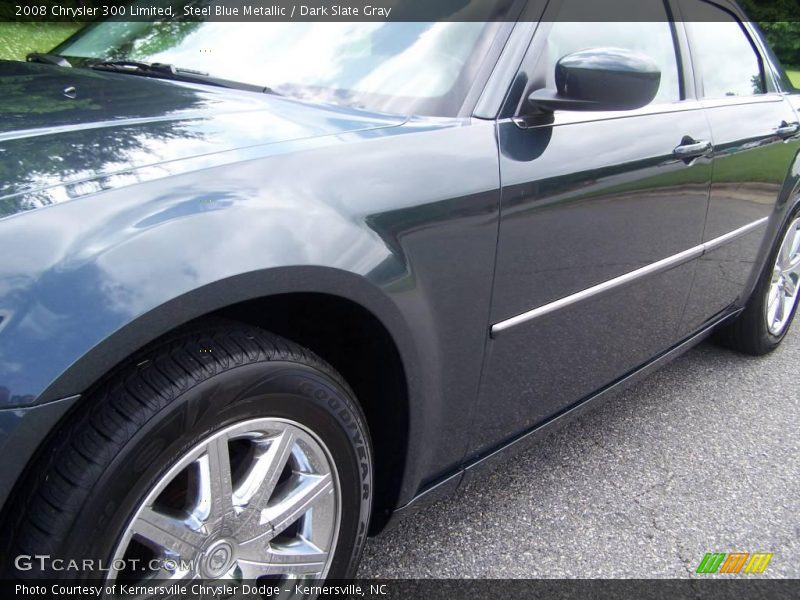 Steel Blue Metallic / Dark Slate Gray 2008 Chrysler 300 Limited