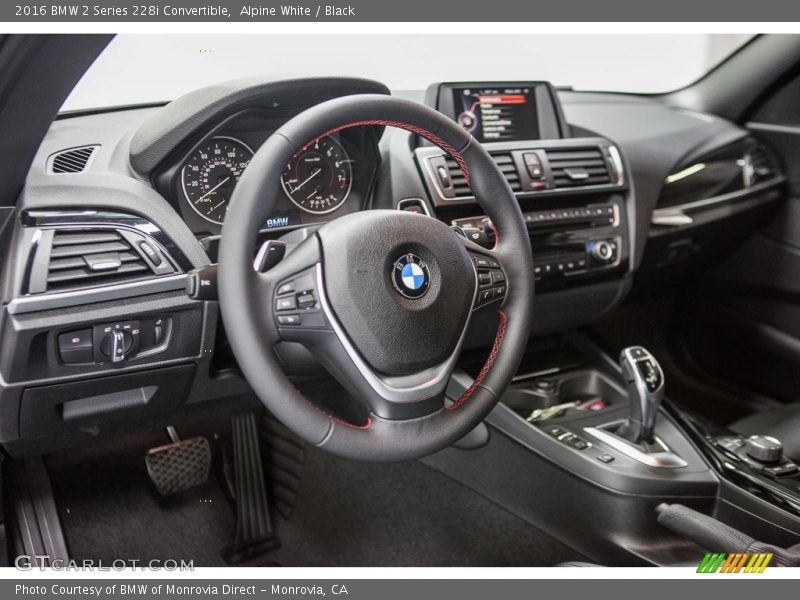 Alpine White / Black 2016 BMW 2 Series 228i Convertible