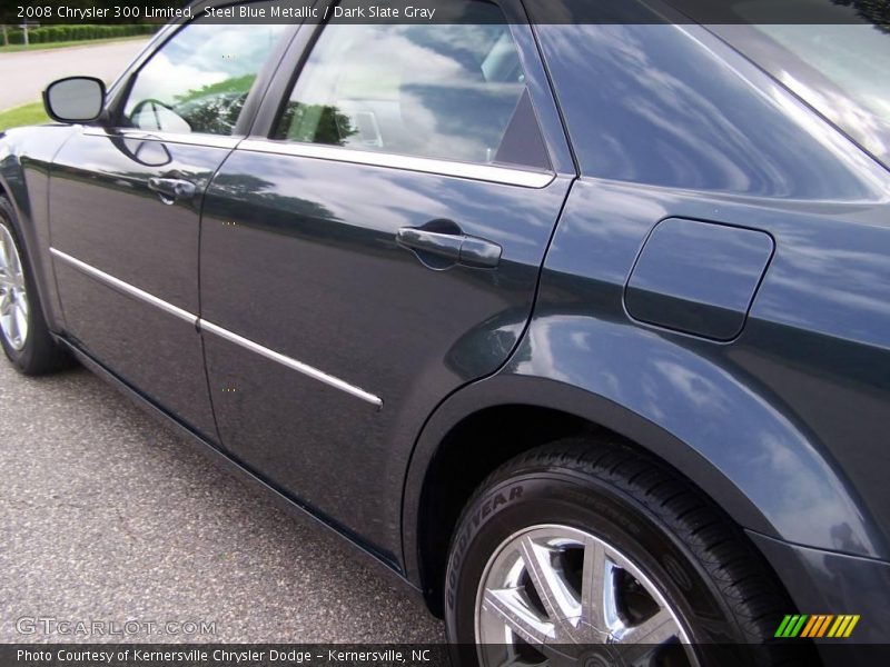 Steel Blue Metallic / Dark Slate Gray 2008 Chrysler 300 Limited