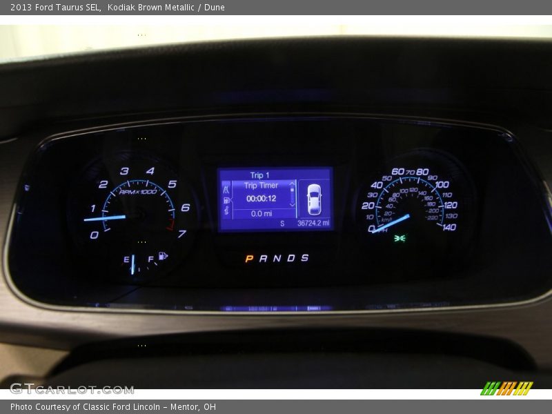 Kodiak Brown Metallic / Dune 2013 Ford Taurus SEL