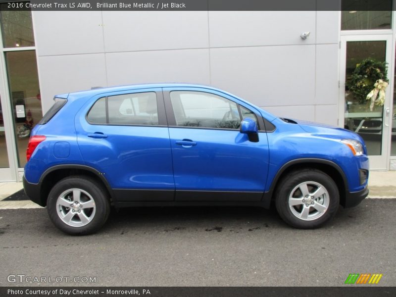  2016 Trax LS AWD Brilliant Blue Metallic
