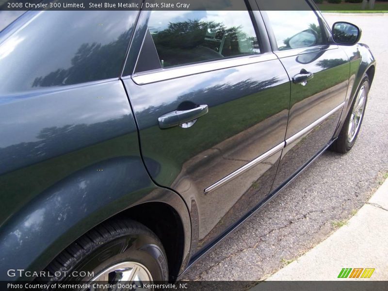 Steel Blue Metallic / Dark Slate Gray 2008 Chrysler 300 Limited
