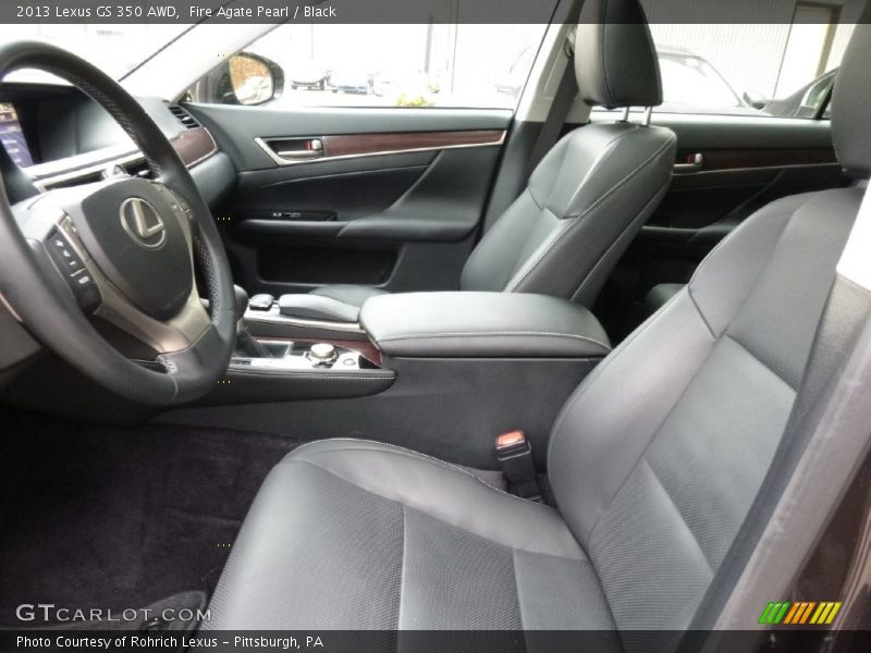 Fire Agate Pearl / Black 2013 Lexus GS 350 AWD