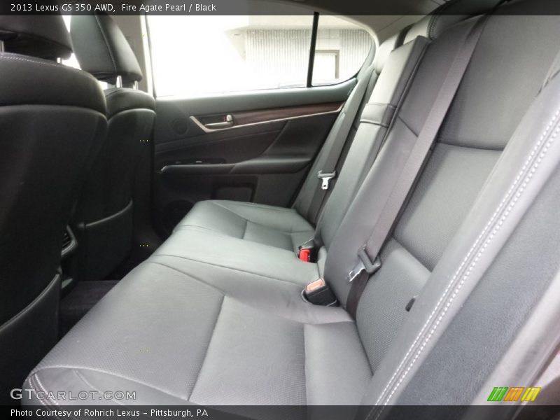 Fire Agate Pearl / Black 2013 Lexus GS 350 AWD