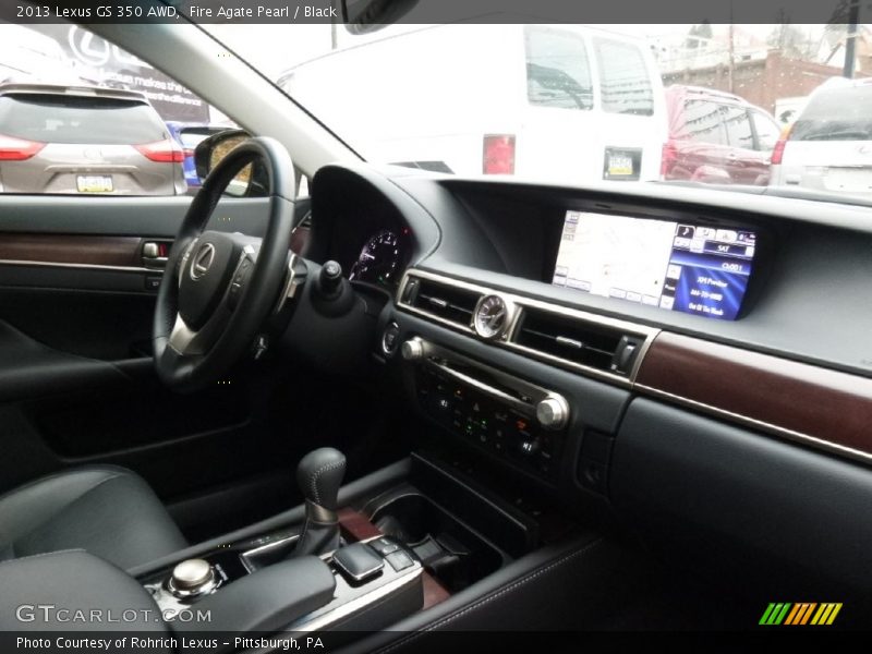 Fire Agate Pearl / Black 2013 Lexus GS 350 AWD