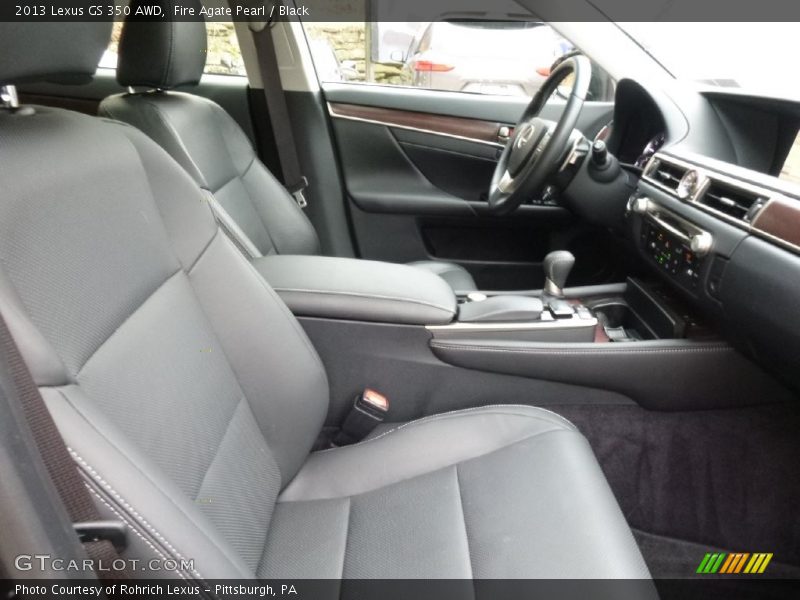 Fire Agate Pearl / Black 2013 Lexus GS 350 AWD