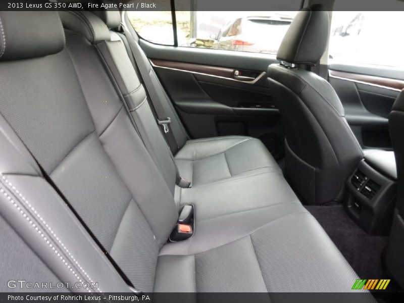 Fire Agate Pearl / Black 2013 Lexus GS 350 AWD